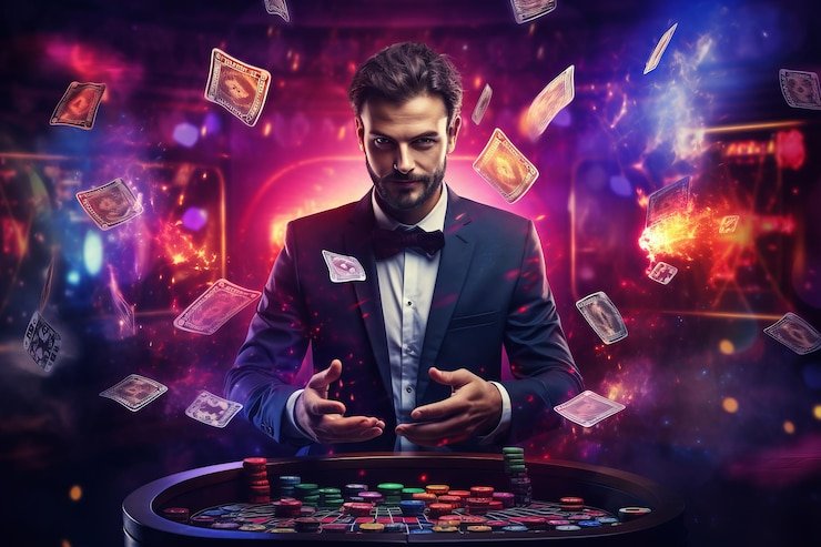 Antarmuka permainan slot dan meja live dealer olb slot